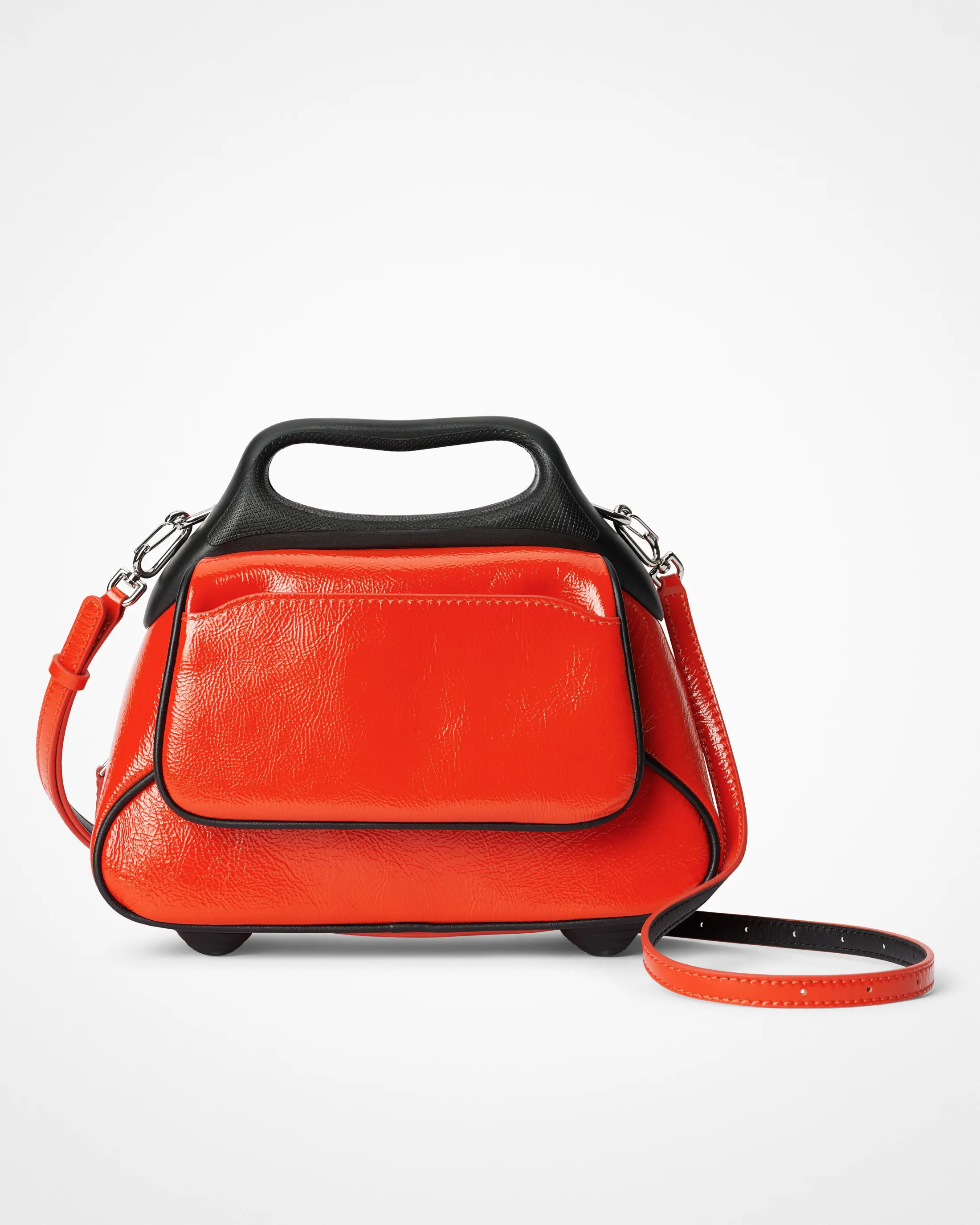 KIKO KOSTADINOV ECCO.KOLLEKTIVE CENTAURI SHOULDER BAG POINCIANA/BLACK